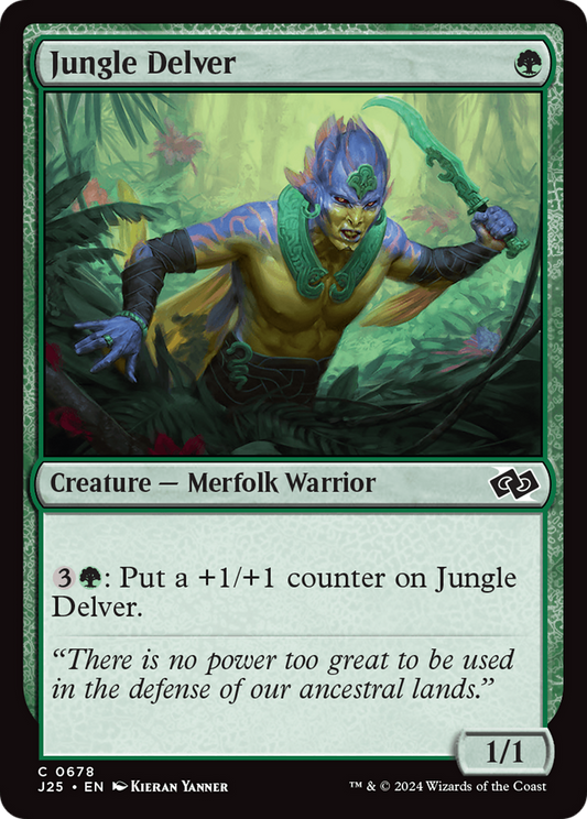 Jungle Delver (J25-678)