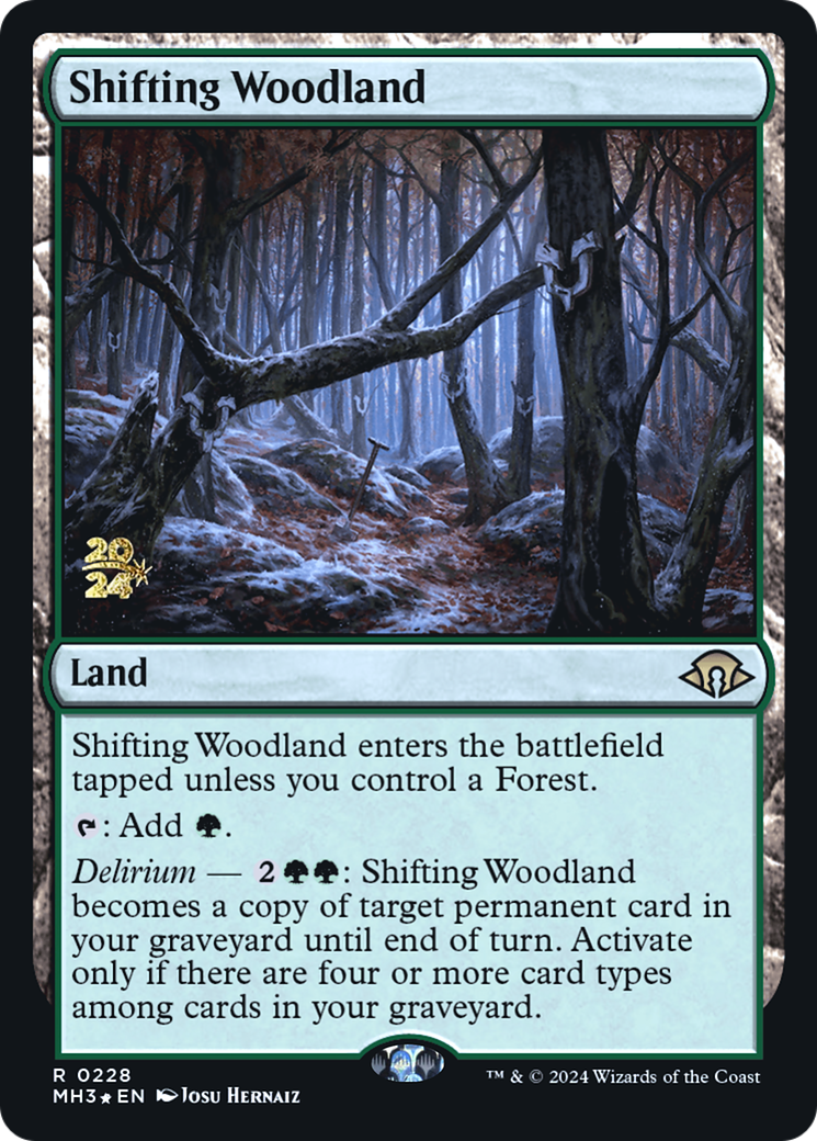 Shifting Woodland (PRE-228S) (Foil)
