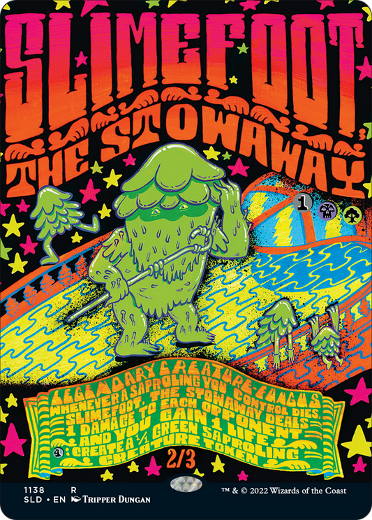 Slimefoot, the Stowaway (SLD-1138) (Borderless) (Foil)