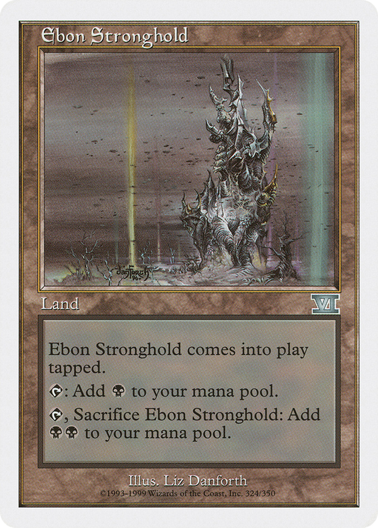 Ebon Stronghold (6ED-324)