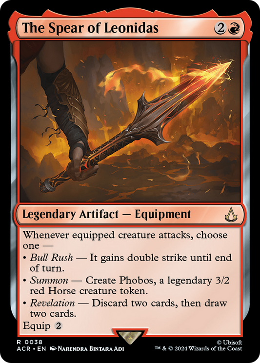 The Spear of Leonidas (ACR-038) (Foil)