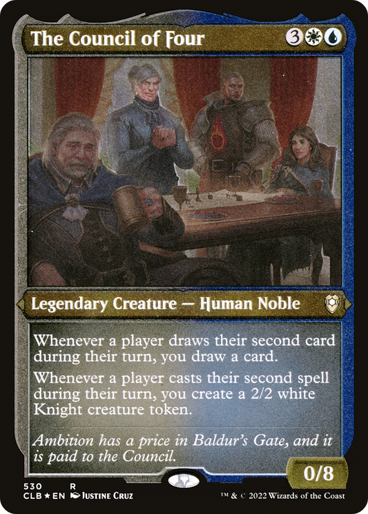The Council of Four (CLB-530) (Etched Foil)