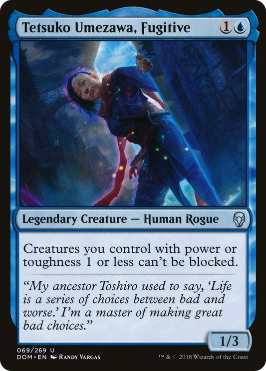Tetsuko Umezawa, Fugitive (DOM-069) (Foil)