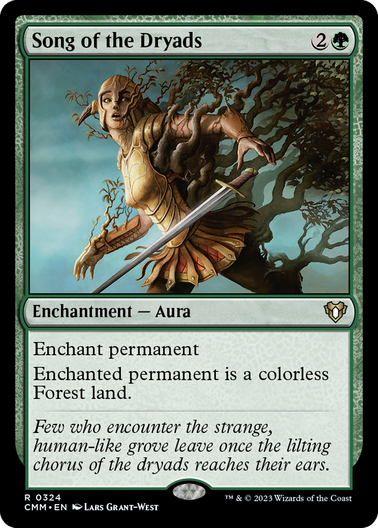 Song of the Dryads (CMM-324) (Foil)