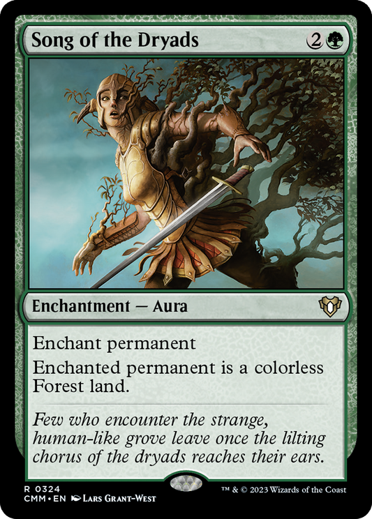 Song of the Dryads (CMM-324) (Foil)