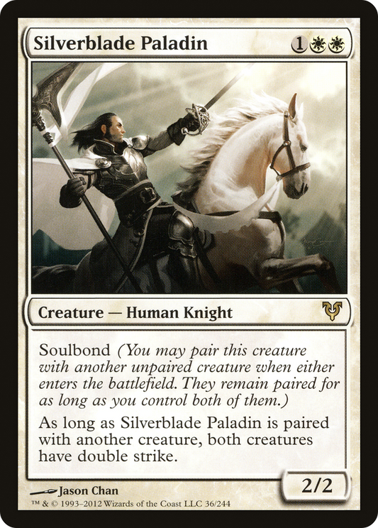 Silverblade Paladin (AVR-036) (Foil)