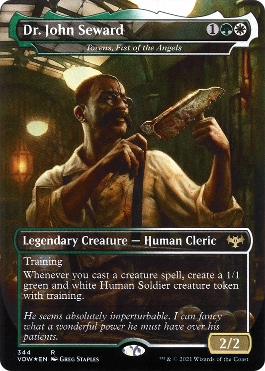 Dr. John Seward / Torens, Fist of the Angels (VOW-344) (Borderless) (Foil)