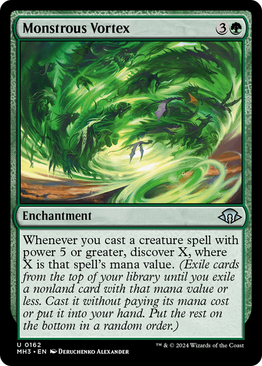 Monstrous Vortex (MH3-162) (Foil)