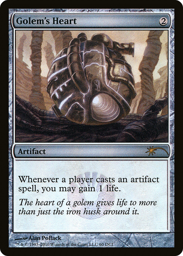 Golem's Heart (WPN-060) (Foil)
