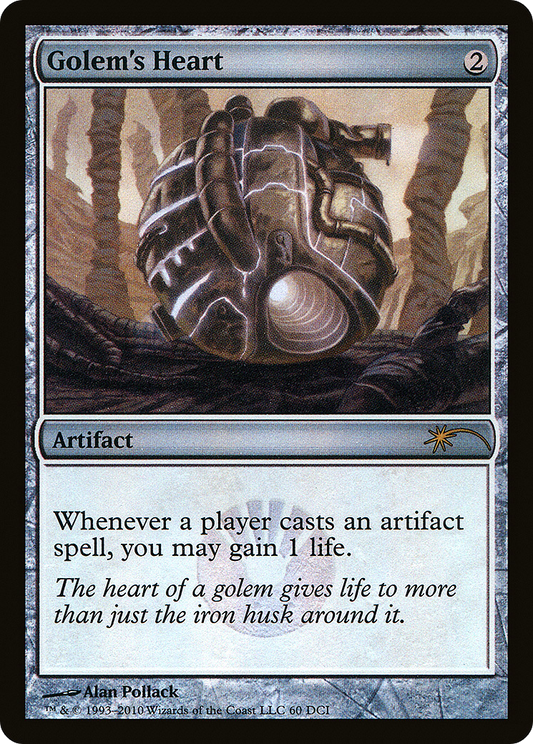 Golem's Heart (WPN-060) (Foil)