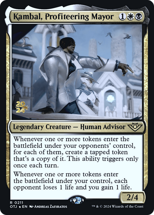 Kambal, Profiteering Mayor (PRE-211S) (Foil)