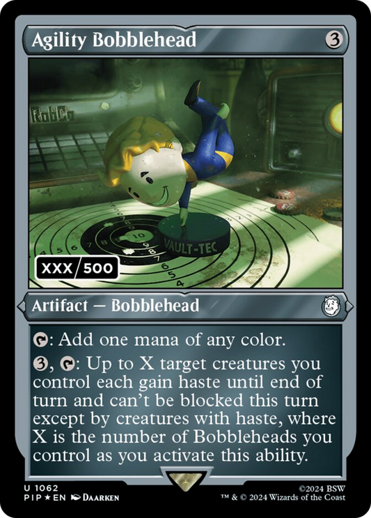 Agility Bobblehead (PIP-1062) (Foil) (Serialized)