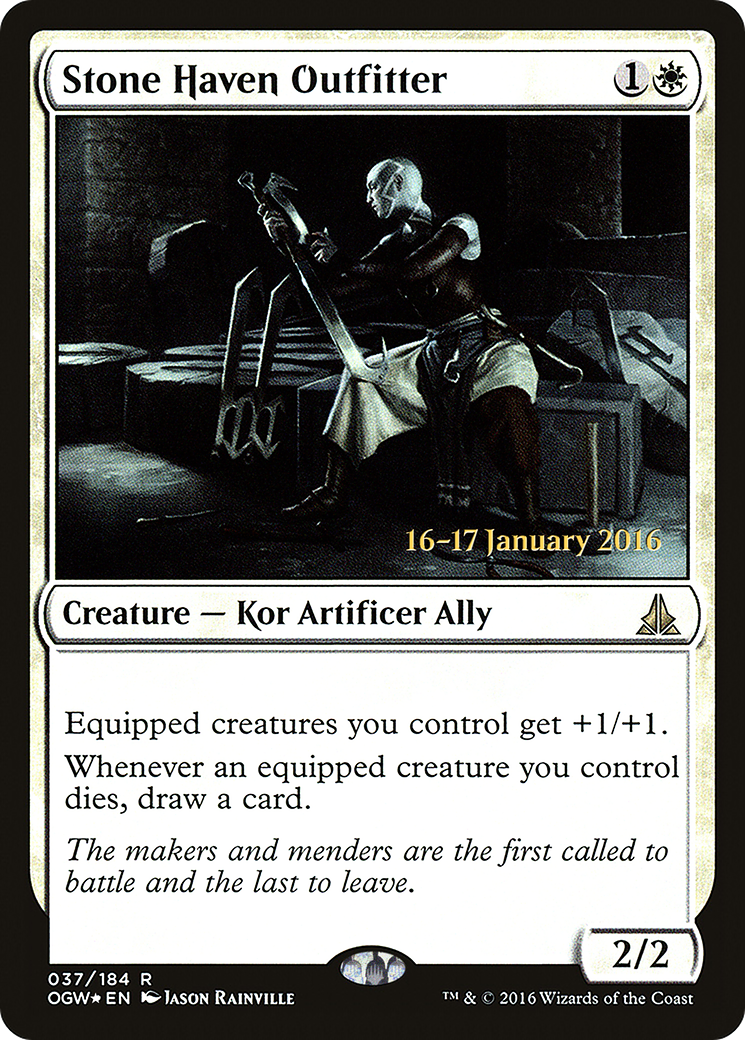 Stone Haven Outfitter (PRE-37S) (Foil)