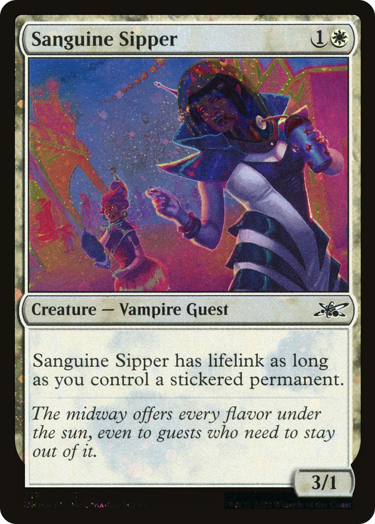 Sanguine Sipper (UNF-312) (Galaxy) (Foil)