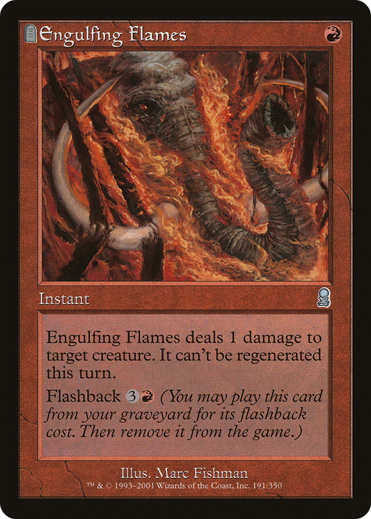 Engulfing Flames (ODY-191) (Foil)