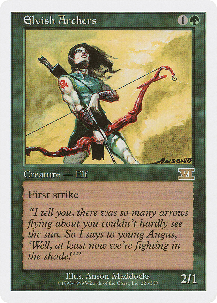 Elvish Archers (6ED-226)