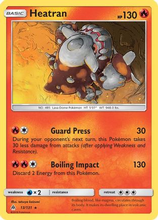 Heatran (FLI-013) (Reverse Holofoil)
