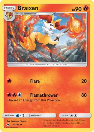 Braixen (FLI-016)