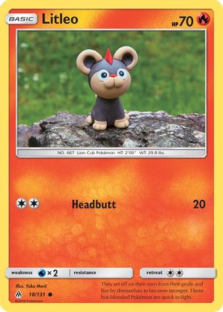 Litleo (FLI-018) (Reverse Holofoil)