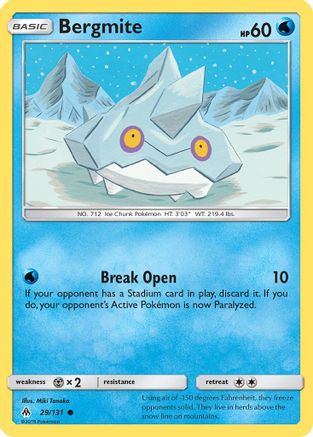 Bergmite (FLI-029) (Reverse Holofoil)