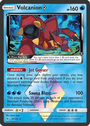 Volcanion Prism Star (FLI-031) (Holofoil)