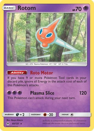 Rotom (FLI-040) (Reverse Holofoil)
