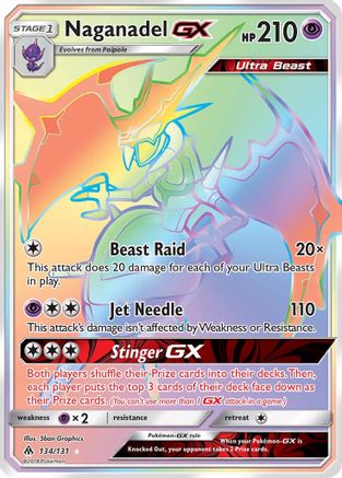 Naganadel GX (Secret) (FLI-134) (Holofoil)