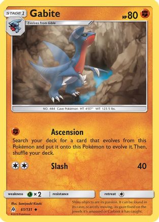 Gabite (FLI-061) (Reverse Holofoil)