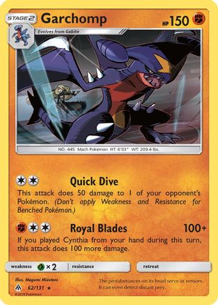 Garchomp (FLI-062) (Reverse Holofoil)