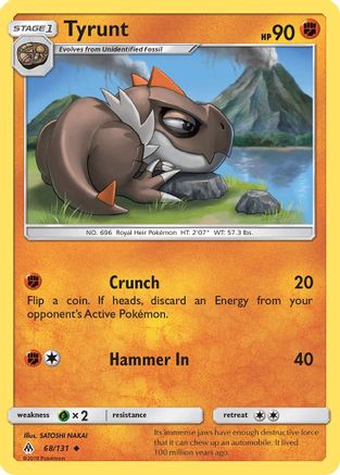 Tyrunt (FLI-068) (Reverse Holofoil)