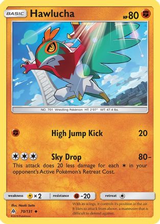 Hawlucha (FLI-070) (Reverse Holofoil)