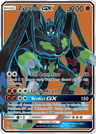 Zygarde GX (Full Art) (FLI-123) (Holofoil)