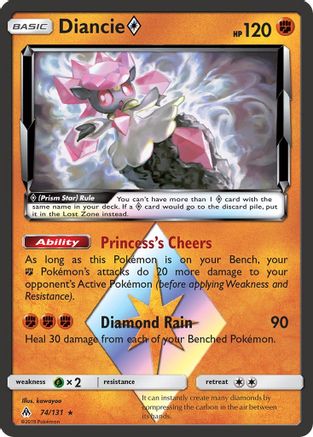 Diancie Prism Star (FLI-074) (Holofoil)