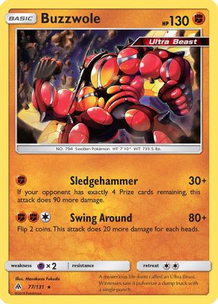 Buzzwole (FLI-077) (Reverse Holofoil)