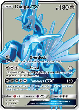 Dialga GX (Full Art) (FLI-125) (Holofoil)
