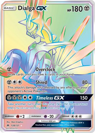 Dialga GX (Secret) (FLI-138) (Holofoil)