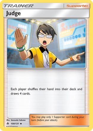 Judge (FLI-108) (Reverse Holofoil)