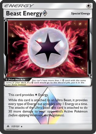 Beast Energy Prism Star (FLI-117) (Holofoil)