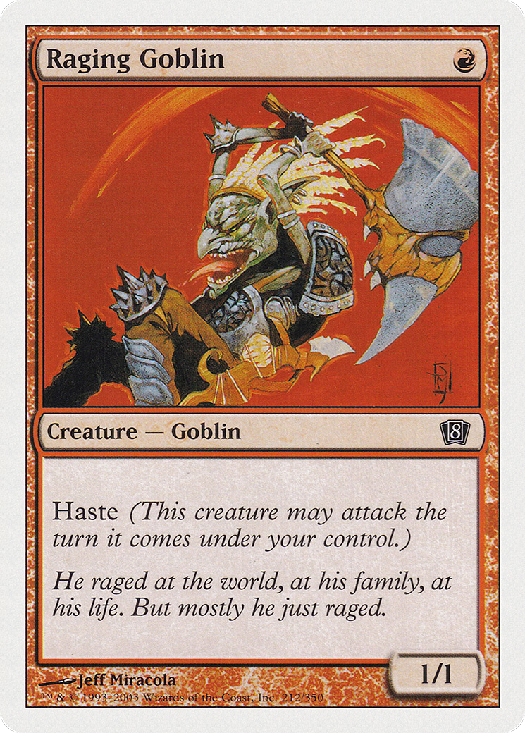 Raging Goblin (8ED-212)