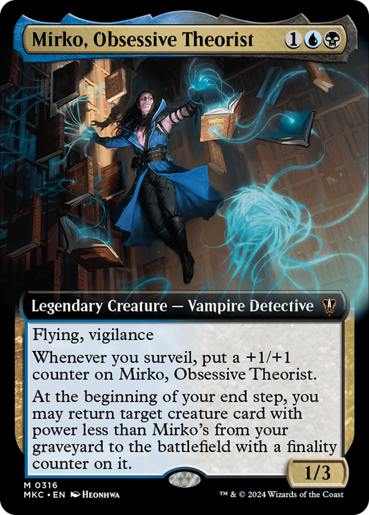 Mirko, Obsessive Theorist (MKC-316) (Extended Art) (Foil)