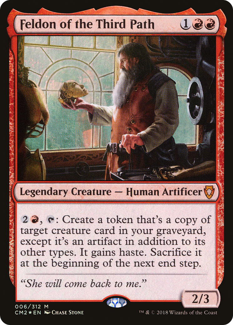 Feldon of the Third Path (CM2-006) (Foil)