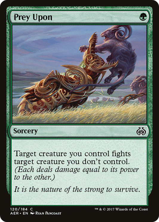 Prey Upon (AER-120) (Foil)
