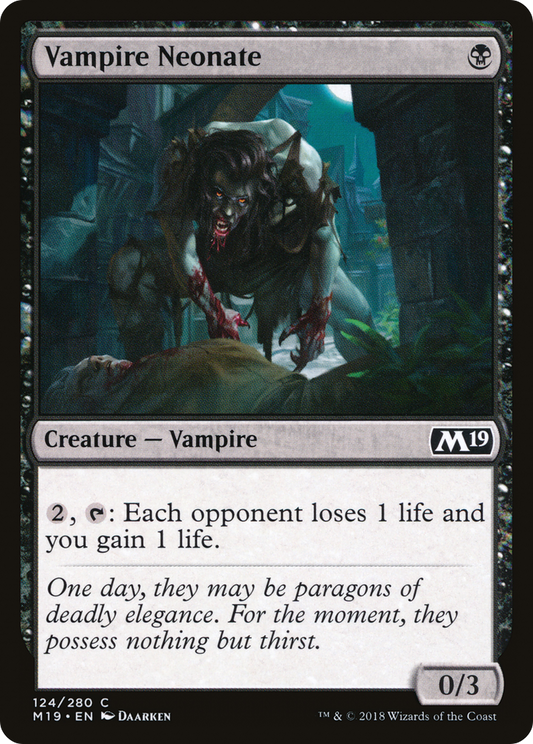 Vampire Neonate (M19-124) (Foil)