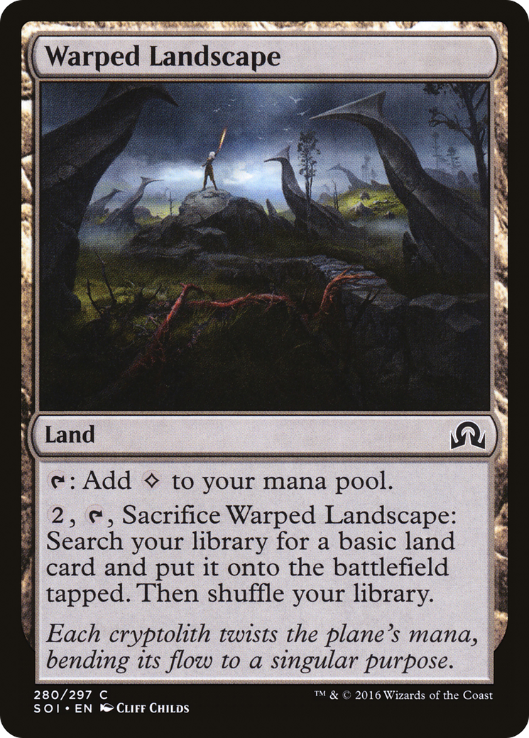 Warped Landscape (SOI-280) (Foil)