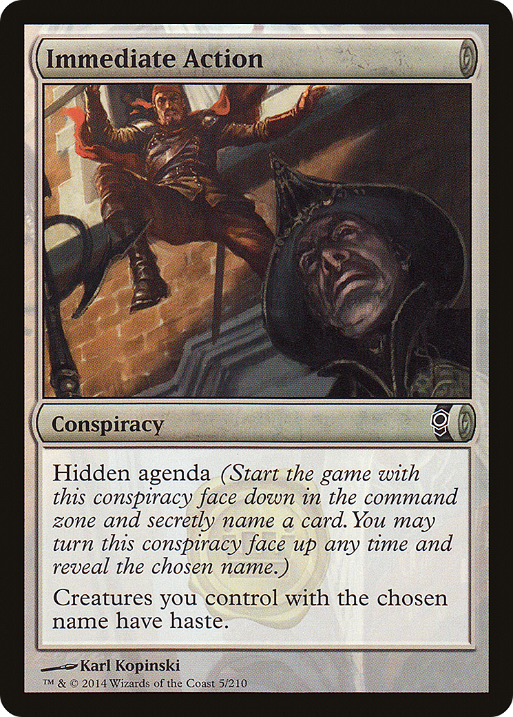 Immediate Action (CNS-005)