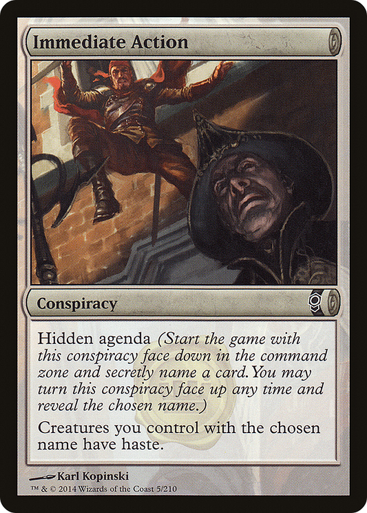 Immediate Action (CNS-005)