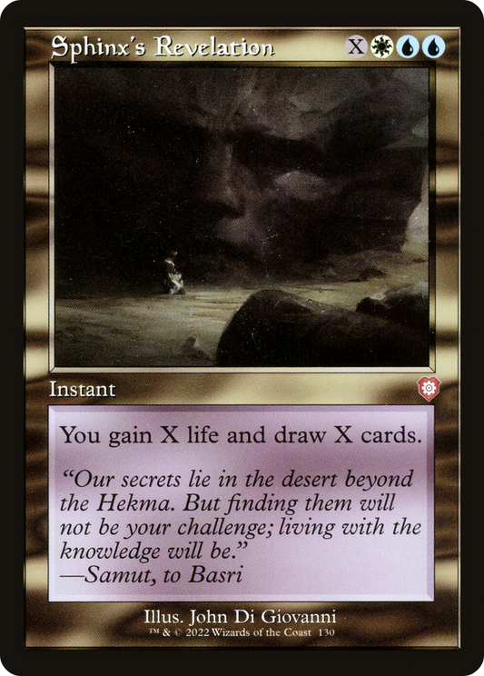 Sphinx's Revelation (BRC-130)