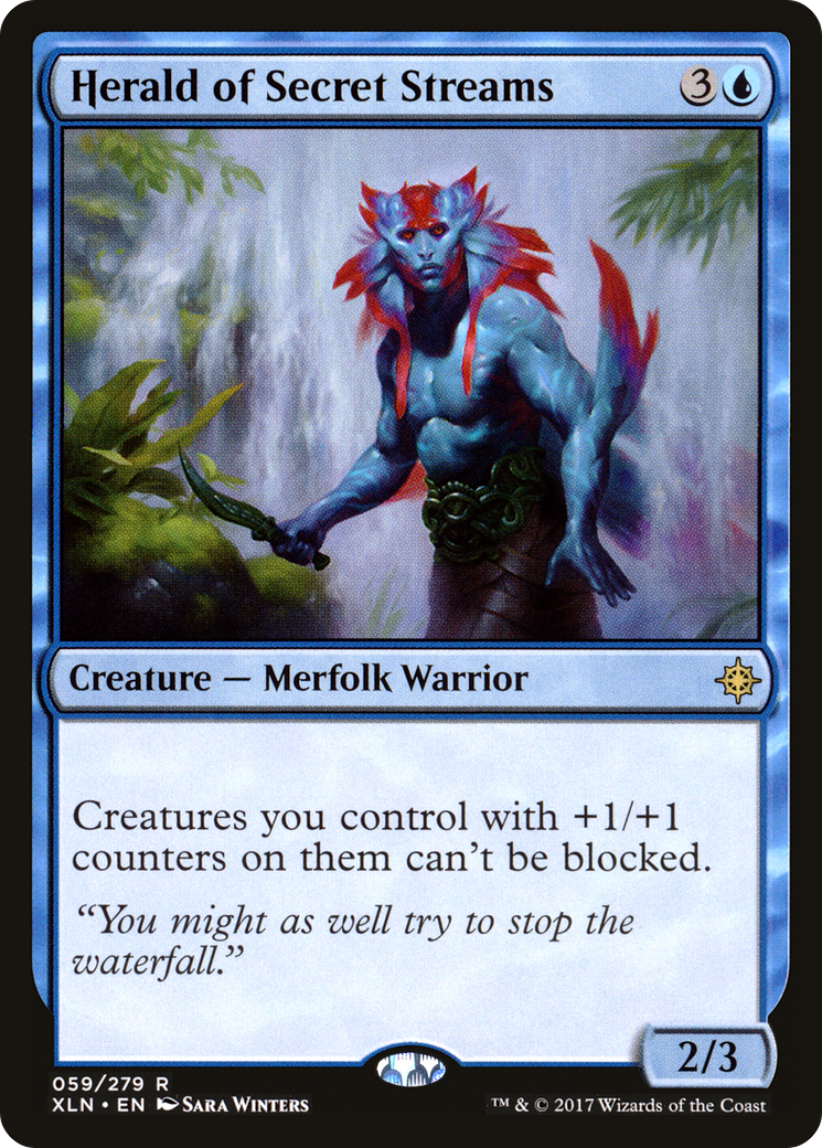 Herald of Secret Streams (XLN-059) (Foil)