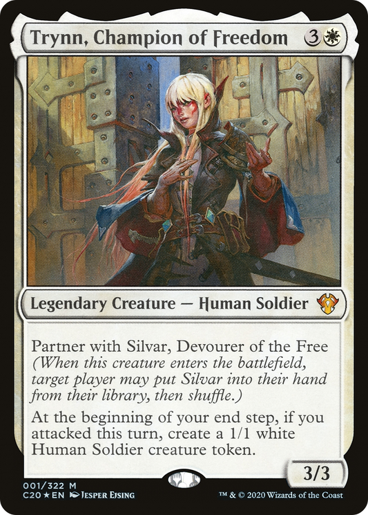Trynn, Champion of Freedom (C20-001) (Foil)