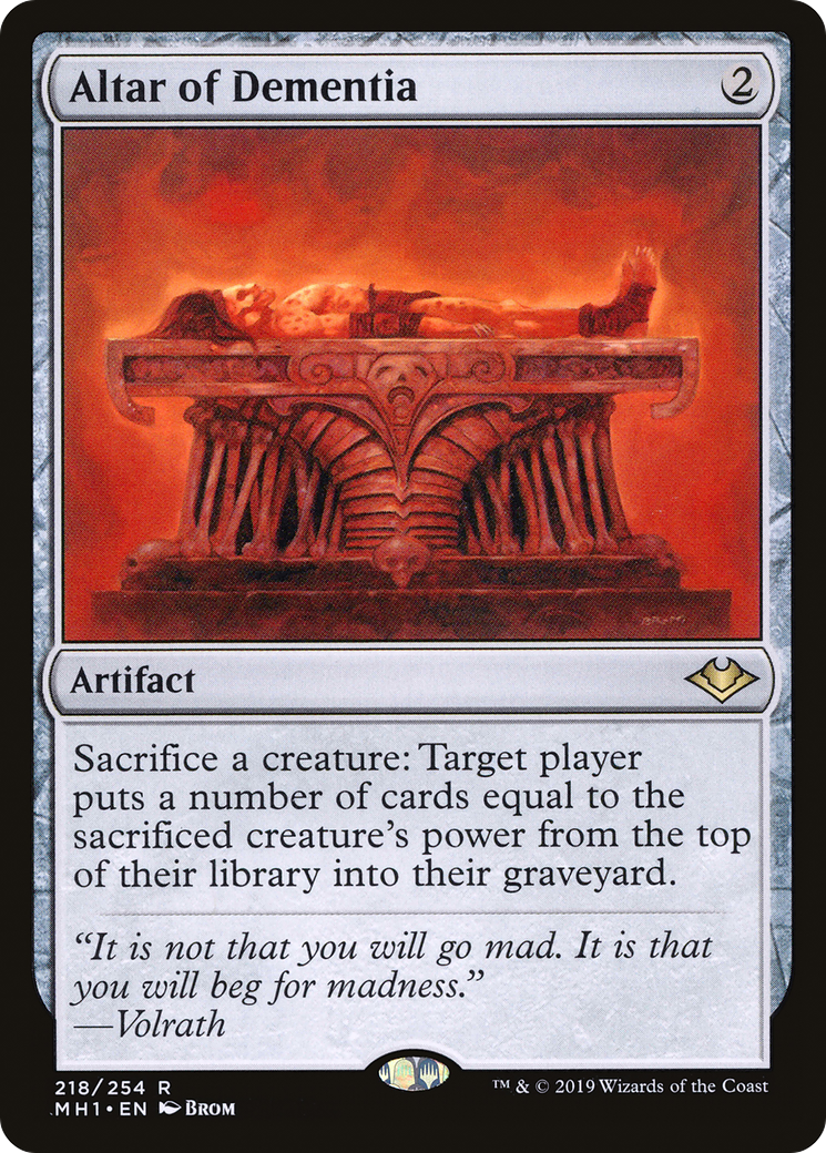 Altar of Dementia (MH1-218)